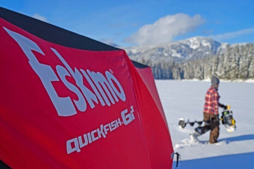 Ice Fishing Adventure in Whistler