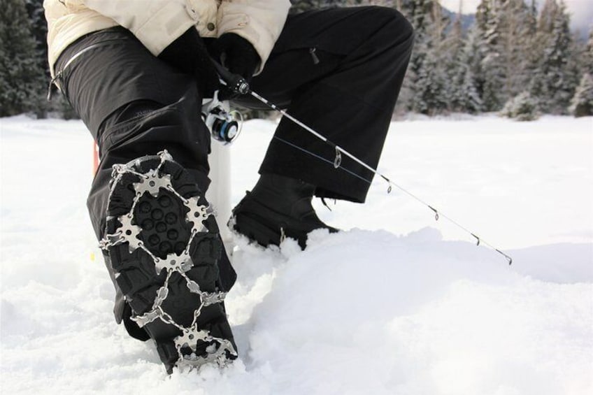 Ice Fishing Adventure in Whistler