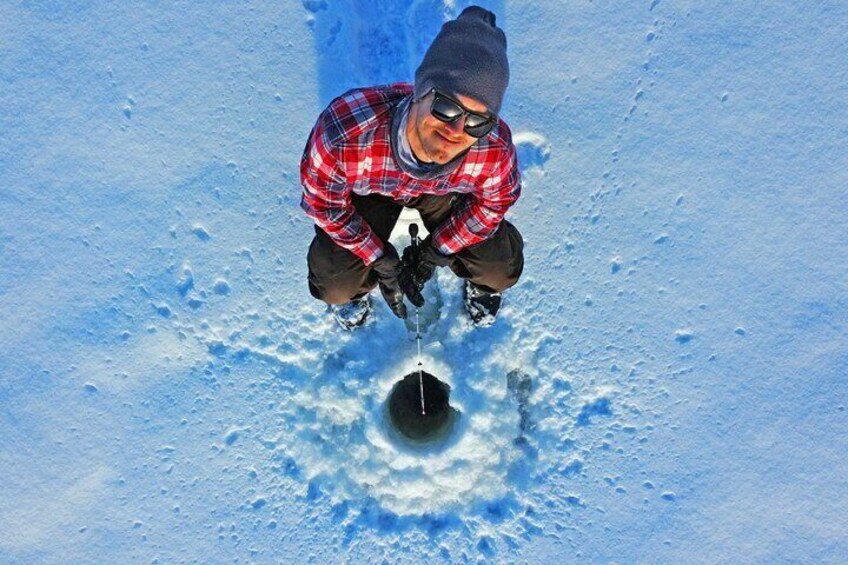 Ice Fishing Adventure in Whistler