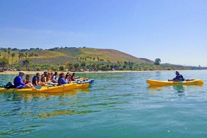 Learning about the Gaviota Coast.