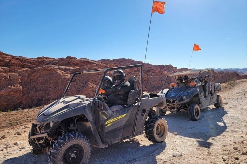 ATV Tour and Dune Buggy Chase Dakar Combo Adventure from Las Vegas
