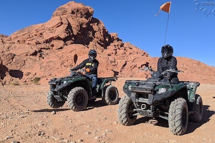 quad bike Tour and Dune Buggy Chase Dakar Combo Adventure from Las Vegas
