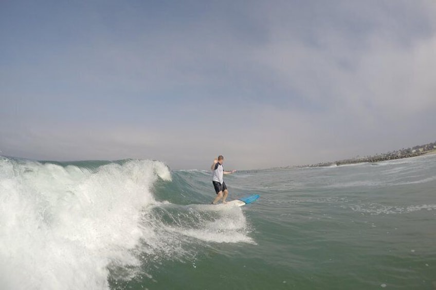 Private Surf Lesson Newport Beach, California 