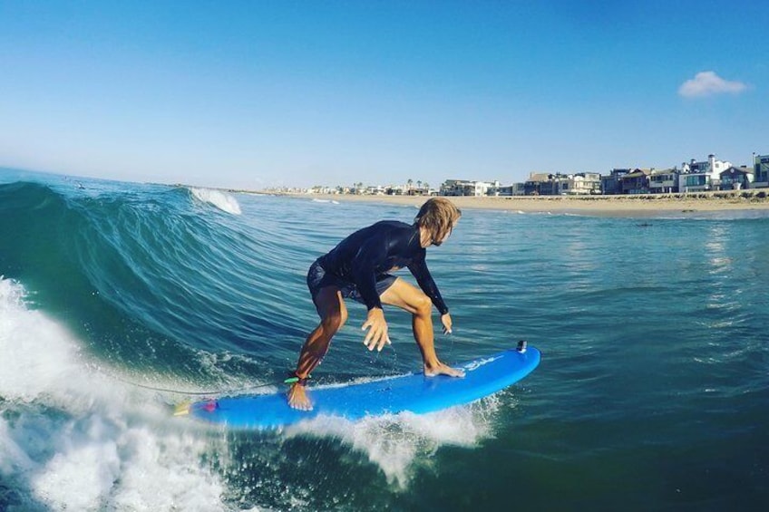 Surf Newport or Huntington Beach