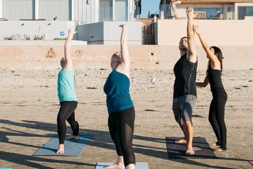 Beach Yoga in San Diego