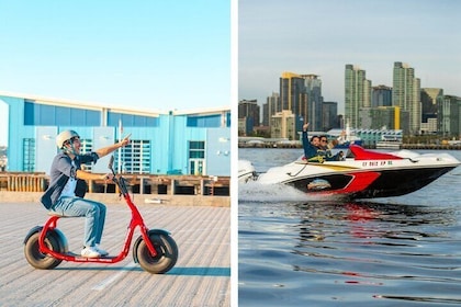 Super Saver: Self-Guided Speed Boat Adventure & iRide GPS Guided ScooterTou...