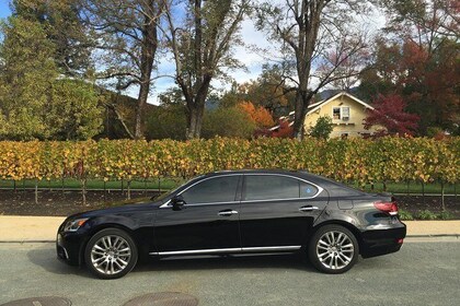 6-Hours Private Lexus Sedan(up to 3 passengers) Napa Valley Wine Country To...