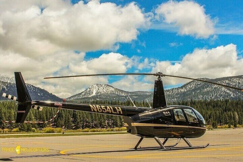 Tahoe's Sand Harbor Helicopter Tour