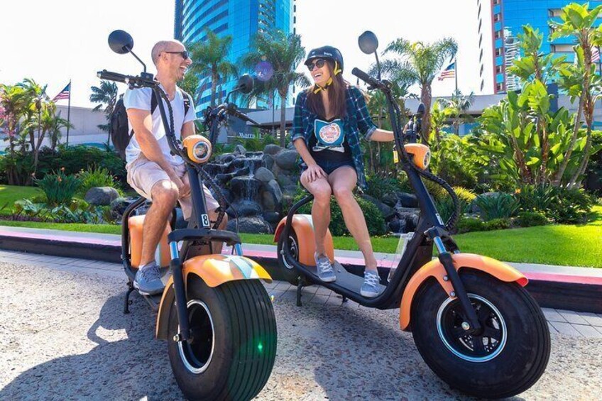 2Hr GPS Guided Scooter Tour: Downtown & Old Town