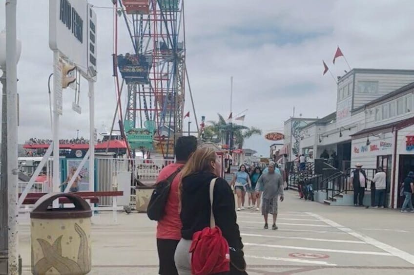 Balboa Pier Newport Beach California. 