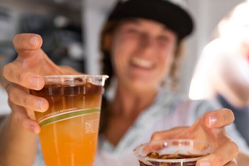 Mai-Tai's and other mixed drinks available 