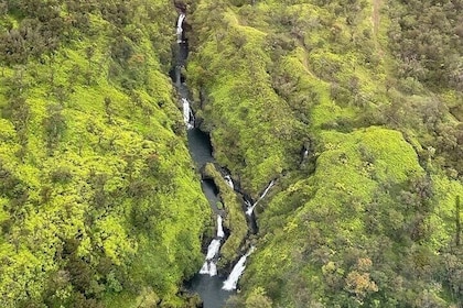 Hana-regenwoud en Haleakala-kraterhelikoptertour