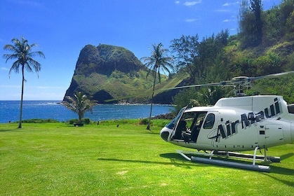 West Maui und Molokai: Hubschrauberrundflug mit Landung an der Küste