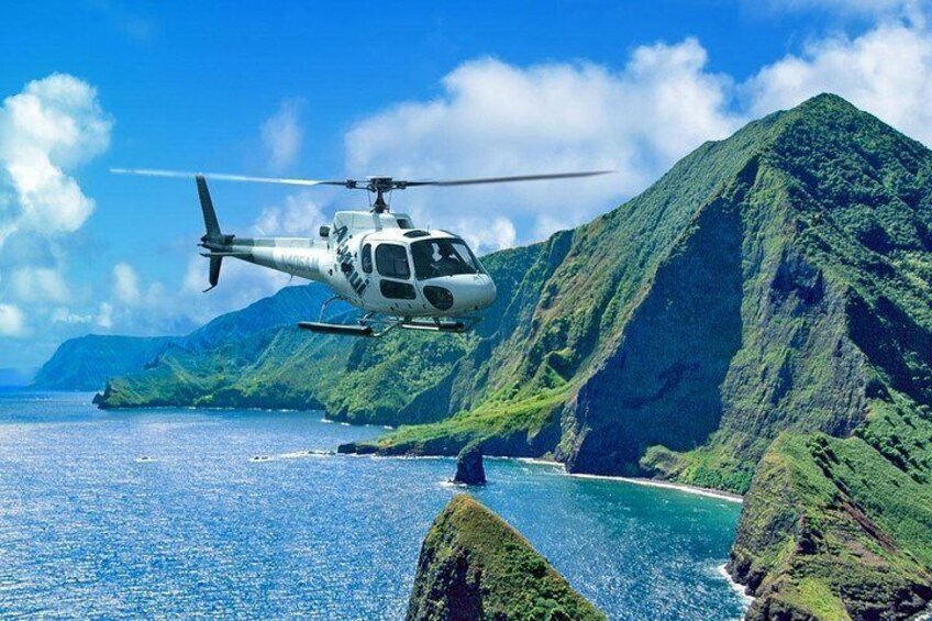 West Maui and Molokai 60-minute Helicopter Tour