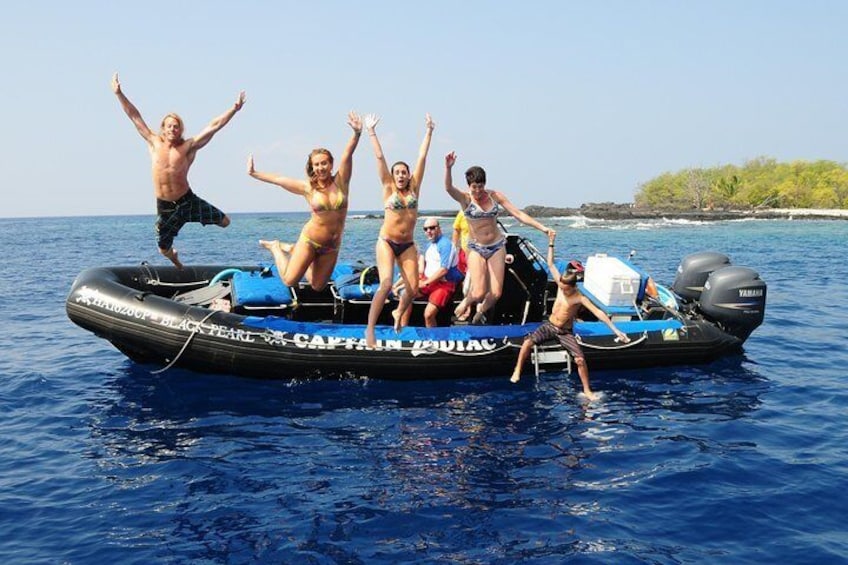 Zodiac Raft and Snorkel Adventure