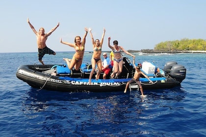 Kealakekua Bay Snorkelling Tour - 4 hour Kona Zodiac Adventure