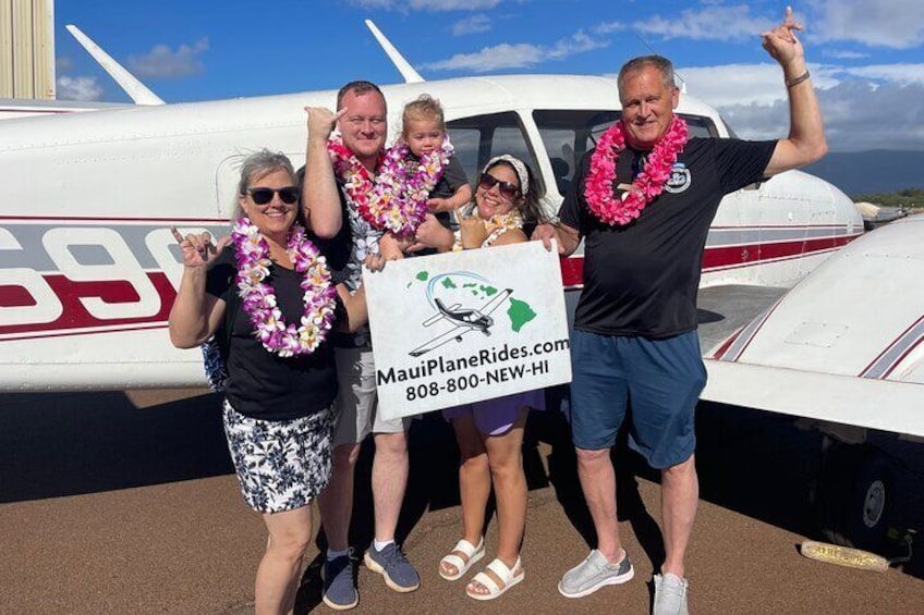 MauiPlaneRides.com has Maui's ONLY Twin Engine, 5 Seat Tour Plane!