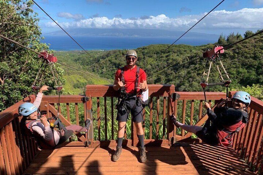 6 Dual-Zipline Mountain Adventure in Maui