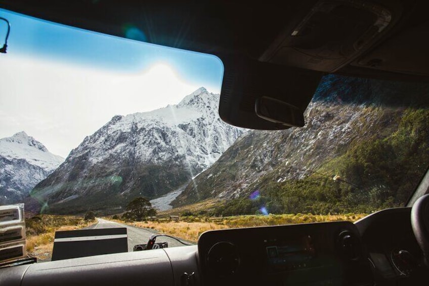 After your cruise, our guide will transport you on a relaxing drive back to Queenstown