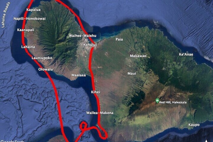 Private Air Tour 3 Islands of Maui for up to 3 people See it All