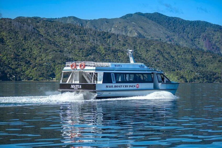 Show item 1 of 10. Queen Charlotte Sound Mail Boat Cruise
