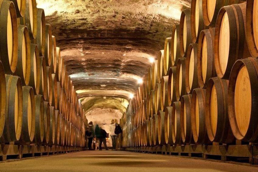 Tour through New Zealand's largest wine cave