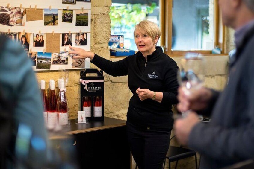 Tastings at one of the wineries