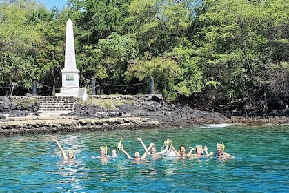大岛库克船长纪念碑凯卢阿-科纳浮潜之旅