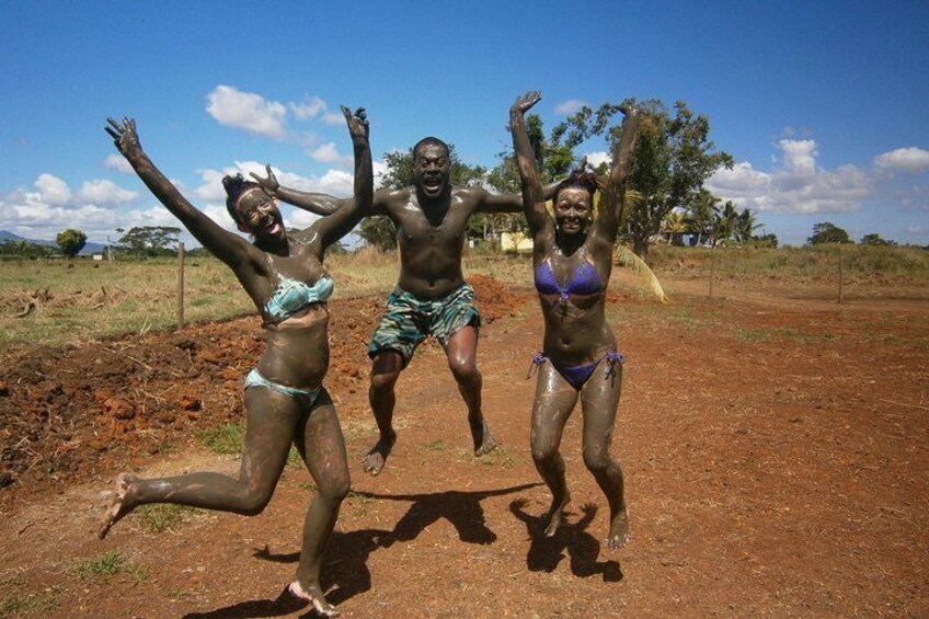 Hot spring and mud pool