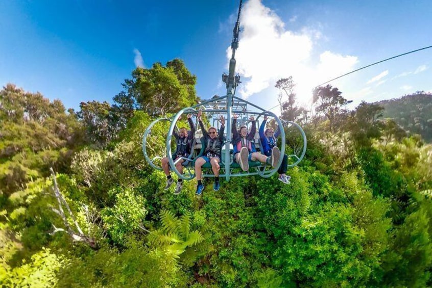 Skywire ride
