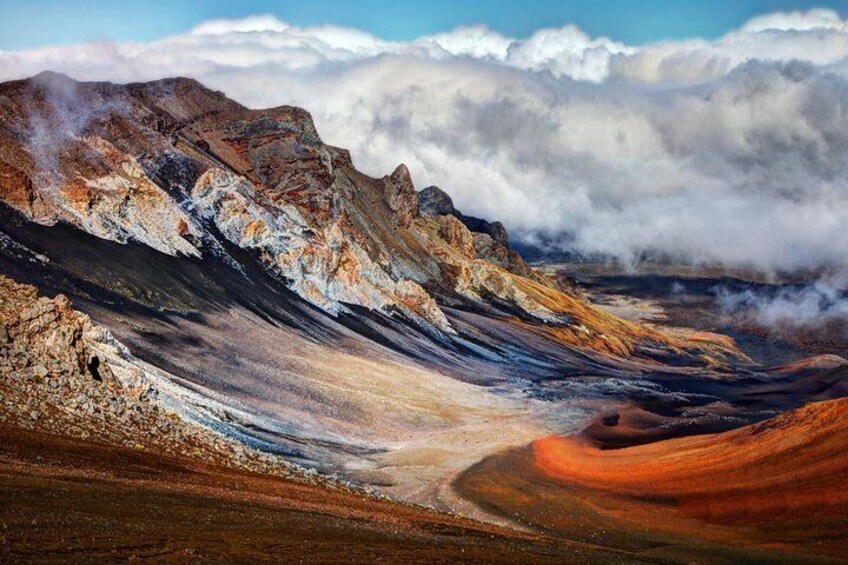 View inside Haleakala Crater