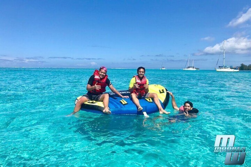 water tubing moorea