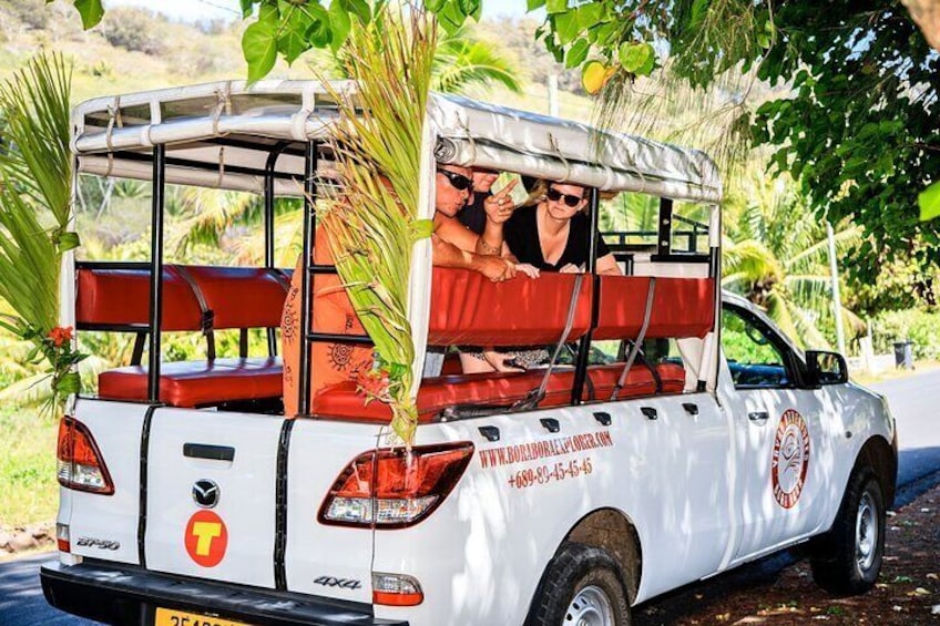 Bora Bora: Half Day Island 4WD Guided Tour