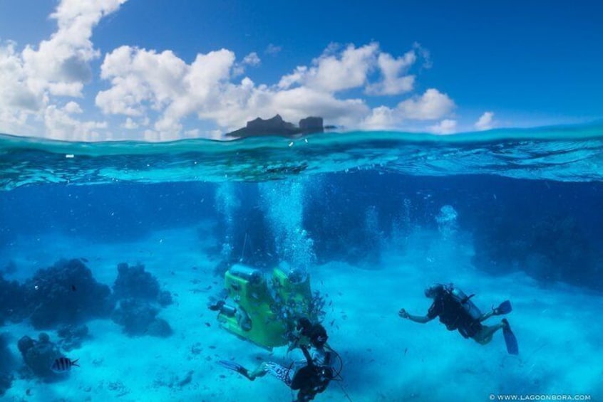 Private Tour: Underwater Scooter Bora Bora