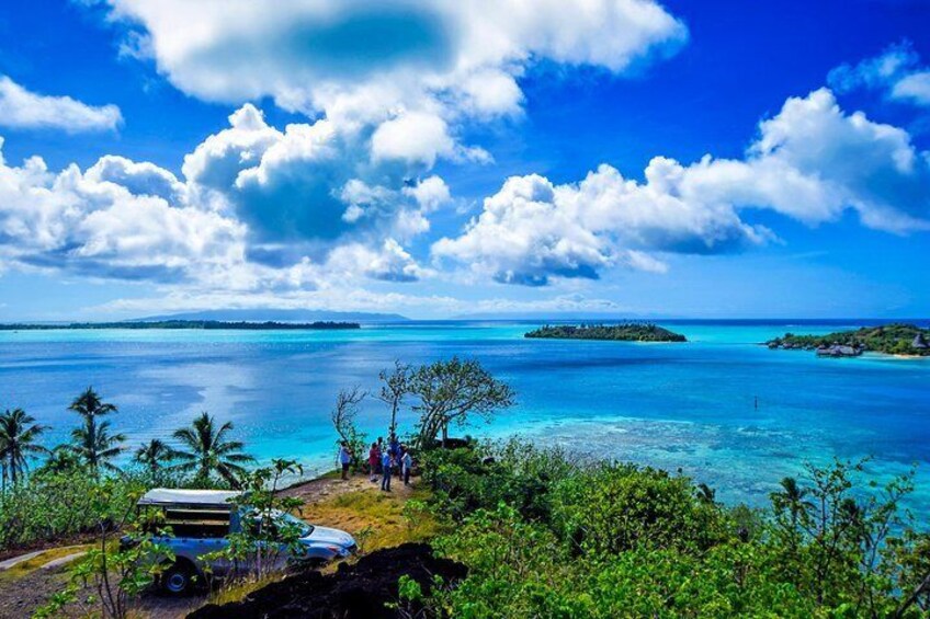 View of the south end of Bora Bora