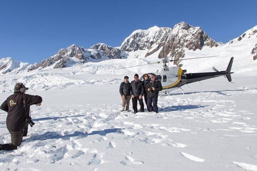 Fox or Franz Josef Glacier including snow landing (allow 20 minutes)