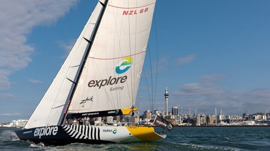 America's Cup Sailing on Auckland's Waitemata Harbour