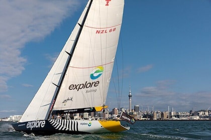 America's Cup Sailing on Auckland's Waitemata Harbour