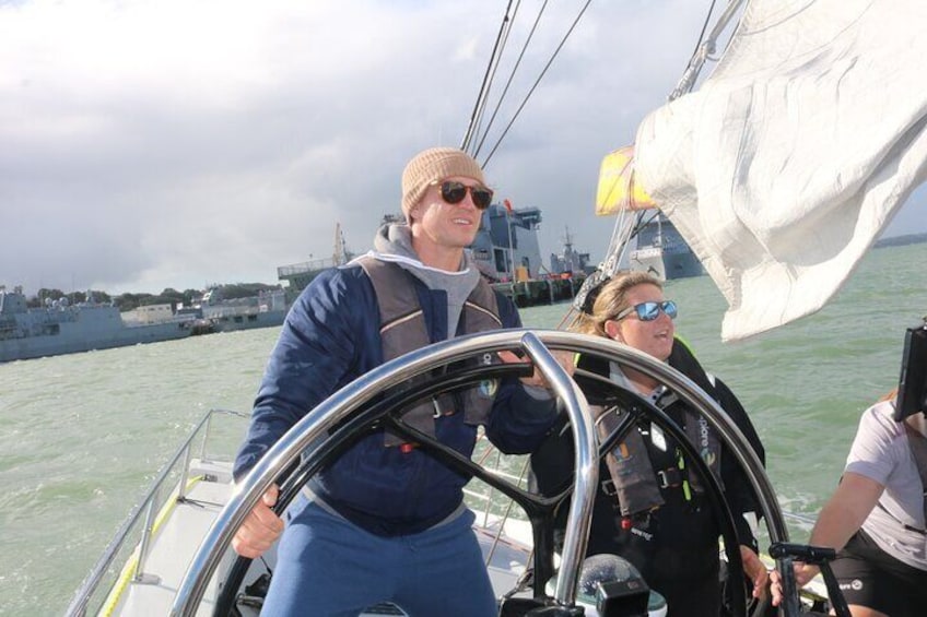 America's Cup Sailing on Auckland's Waitemata Harbour