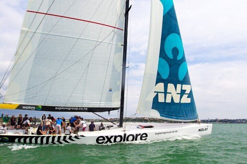 America's Cup Sailing on Auckland's Waitemata Harbour