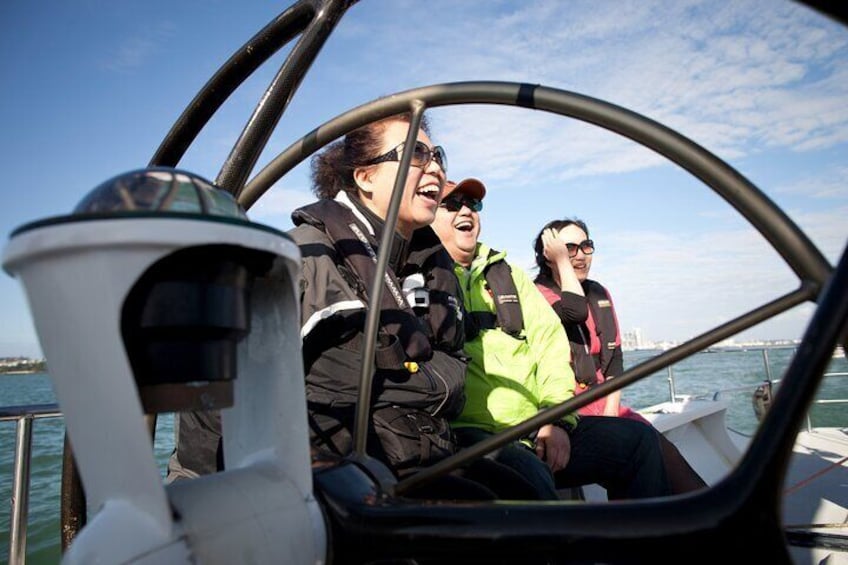 America's Cup Sailing on Auckland's Waitemata Harbour