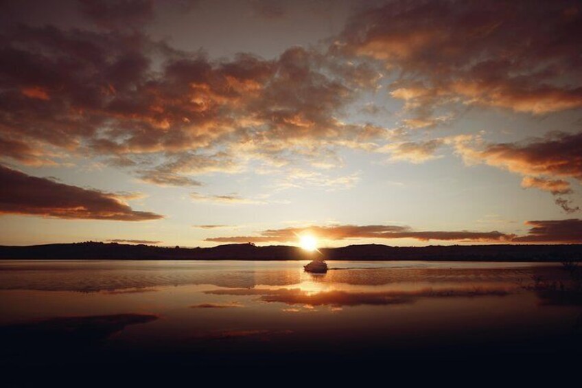 Stunning views from the boat.