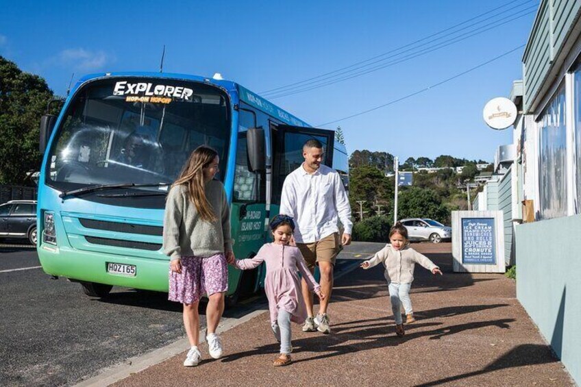 Waiheke Island Hop-On Hop-Off Explorer Bus