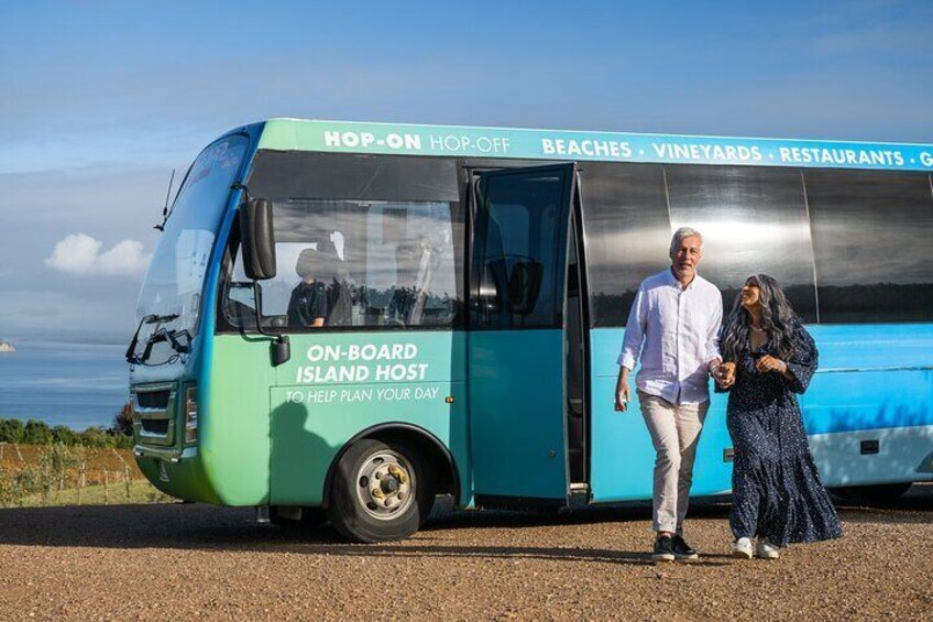 Waiheke Island Hop-On Hop-Off Explorer Bus