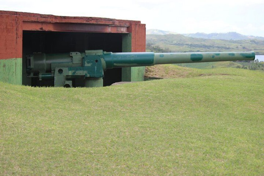 WW@ Battery gun site at Momi Bay