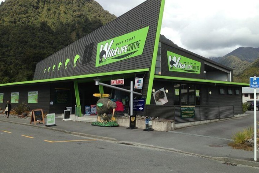 The large green building in Franz Josef !