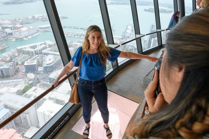 Brave the glass floors at the Main observatory