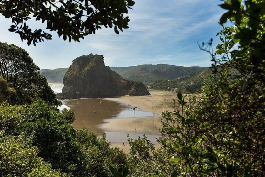 Lion Rock at Piha in Auckland's Waitakere Ranges