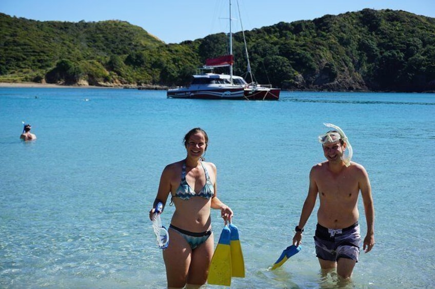 Snorkeling at the beach