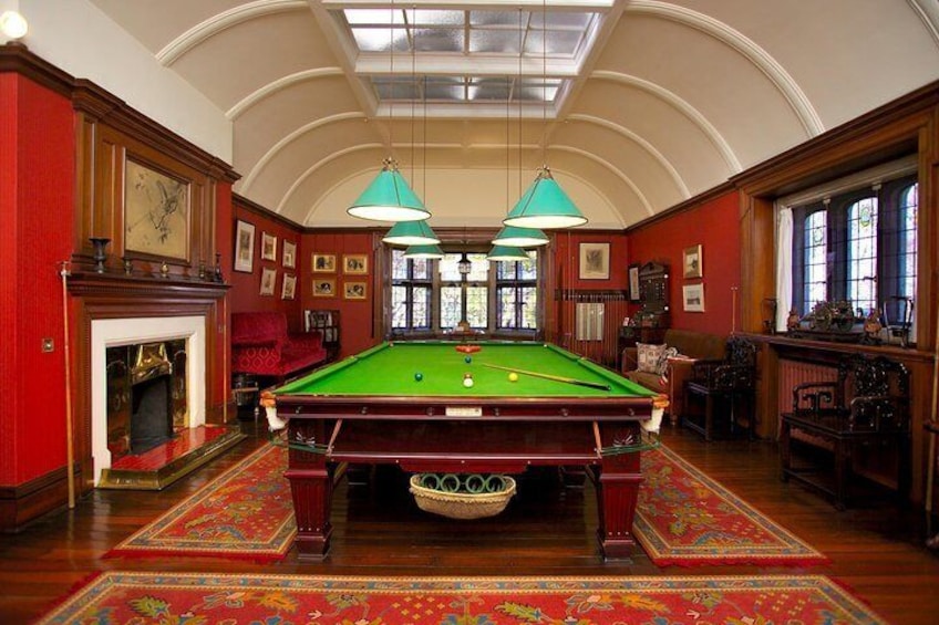 Billiard Room, Olveston Historic Home